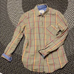 Burton 100% Cotton Plaid Shirt ✨